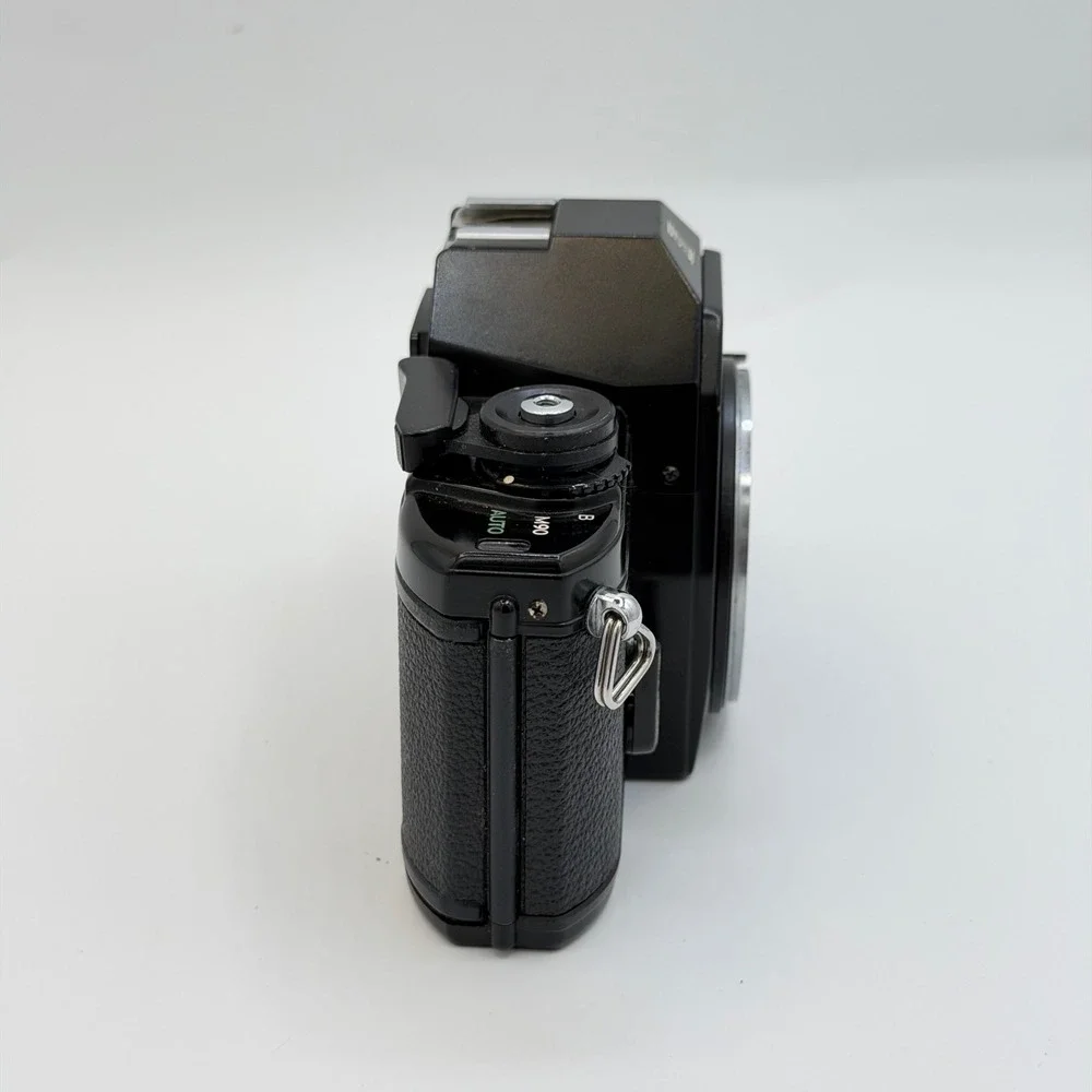 Nikon EM 35mm Film SLR Camera Body Black Compact Auto Japan Tested & Working!